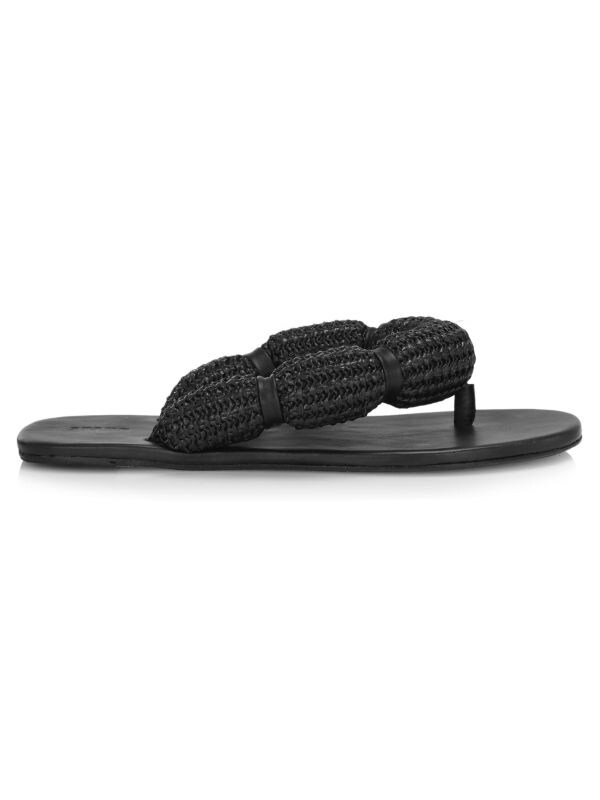 Staud Sierra Raffia Sandals